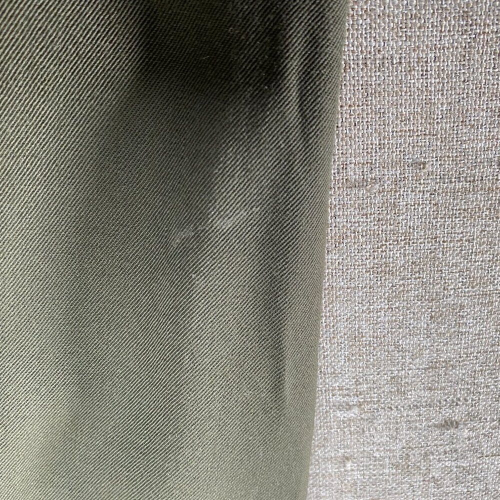 Paul Dione 100% Worsted Wool Pleated Dress Pants Men's 36 Mid Rise Green Office - Picture 16 of 16